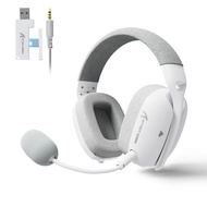 ATTACK SHARK L80PRO Wireless Gaming Headset Lightseed Tech- Built-in&Detachable Dual Microphone-Ligh
