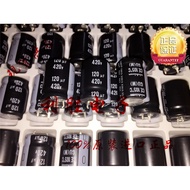 1PCS Japan Nichicon Capacitor 420V120UF 22 * 30 GU Replace 400V120UF 105 Degrees