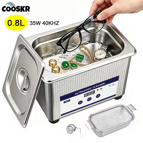 Ultrasonic Cleaner High Frequency Ultrasonic Cleaning Machine Glasses Jewelry Watches Denture Ultras