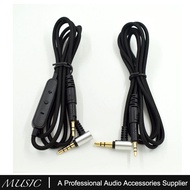 Audio Cable For Audio-Technica ATH-M50X M40X Braided Wire Control Headphone Cable