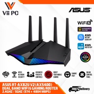 RT-AX82U V2 AX5400 Dual Band WiFi 6 Gaming Router, WiFi 6 802.11ax, Mobile Game Mode, ASUS AURA RGB
