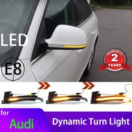 for Audi A4 A5 S4 S5 B8 A6 S6 C6 A8 S8 Q3 SQ3 A3 8P Dynamic Scroll LED Turn Signal Light Rearview Mi