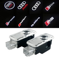 Ready to ship LED projector lamp with Audi logo pattern A1 A3 A4 A5 A6 Q7 TT B5 B6 B7 B8 C5 C6 C7 8L