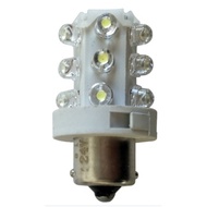 BA15D LED tricolor warning lamp indicator lamp warning lamp bead lamp 12V 24V 220V Jack B15 small ca