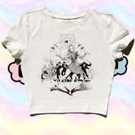 STARPERSON | CROP TOP IU RED SHOES | GRUNGE | Y2K | METAL METAL | VINTAGE VINTAGE | ANIME ANIME | BA