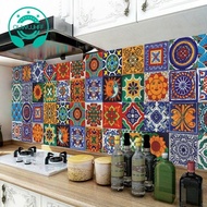 24PCS Self Adhesive Mosaic Brick Tile 3D Sticker Kitchen Bathroom Wall Stickers -20x20cm