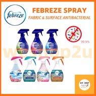 READY STOCK!!!FEBREZE 2 IN 1 FABRIC & SURFACE ANTIBACTERIAL REFRESHER SPRAY 370ML [ FEBREZE SPRAY ] 