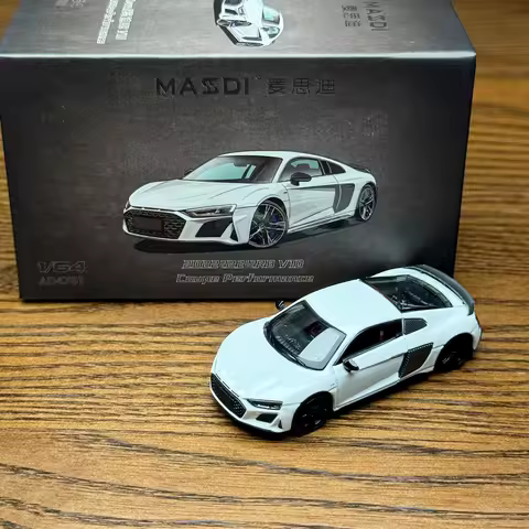 Masidi 1:64 R8 A8L A7L A6L RS6 diecast model cars