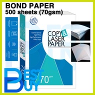 ◙ ▭ ∭ ✟ LETTER SIZE (SHORT)COPY & LASER | BOND PAPER | COUPON BOND (500 SHEETS / 1 REAM) 70gsm OFFI