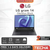 LG gram 14 | 14" IPS Touch Screen Display | i7-1260P | 16GB LPDDR5 | 512GB SSD | Windows 11 Home | 2-in-1 Laptop (14T90Q-G.AA75A3) - Obsidian Black