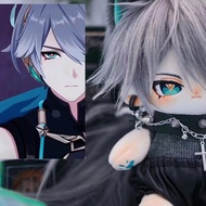 20cm Cotton Stuffed Doll Genshin Impact Alhaitham Long-hair Alhaitham Plush Puppet Children Toys Ani