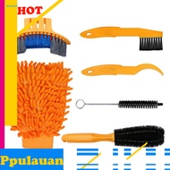  6-Piece Set Multifunctional Bicycle Bike Cleaning Brushes Maintenance Tools Kit