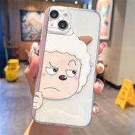 Cute Lazy Suitable for iPhone15 Phone Case 14promax Apple 13pro New Style 12 Creative mini Silicone 