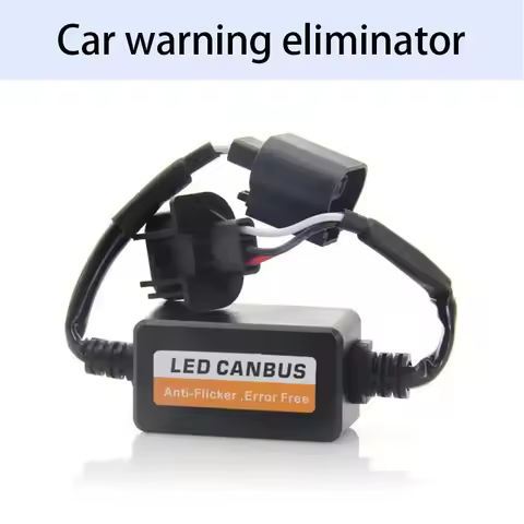 1/4pcs Car Led Canbus Load Resistance Controller H1/H3/H4/H7/H8/H9/H11 Led Decoder Durable 12v Car 1
