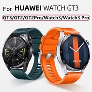 [HOT JUXXKWIHGWH 514] 20มิลลิเมตร22มิลลิเมตรสายนาฬิกาข้อมือสำหรับหัวเว่ยนาฬิกา GT3วงซิลิโคนเปลี่ยนสายสำหรับหัวเว่ย GT2 /Gt 2 Pro/ Watch3/วิ่ง/นาฬิกา3 Pro