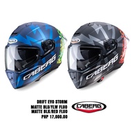 CABERG Drift Storm I Matte FullFace Helmet (M-XL) (Made in Italy) (DCAB-00053) (DCAB-00052)