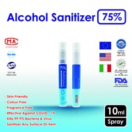 [Free Gift - Not for Sales] Hand Sanitizer Spray Instant 75% Alcohol @ 10ml (Spray Type)