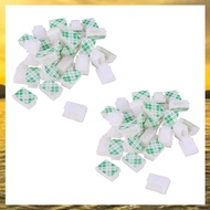 (IKHR) 60X Cable Holder Cable Clip Cable Clamp Self-Adhesive White