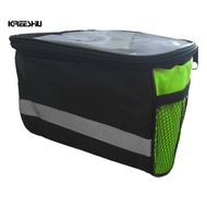 MTB Mountain Bicycle Front Tube Frame Handlebar Bag Large Capacity Storage Pouch