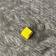 GANTUNGAN Fidget Clicker Cheese Toy - Keychain Fidget Toy - Stress Anxiety Relief Toy Bag Accessorie