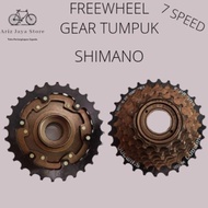 Freewheel Sprocket Gear Tumpuk 7 Speed