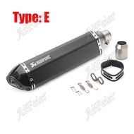 Dài: 470Mm Bộ Giảm Thanh Điều Chỉnh Ống Xả Akrapovic 51Mm/2.0Inch Thông Dụng Cho Xe Máy Bộ Giảm Than