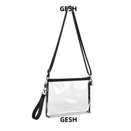 GESH Shoulder Bag Female PVC Transparent Purse