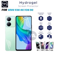 LAYAR Vivo Y36 4G Y36 5G Clear HD Blue Matte Spy Privacy Hydrogel Screen Protector Screen Protector
