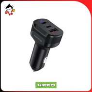 Car Charger HIPPO HCC-01 55W 3 Port PD QC