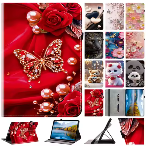 For Honor Pad X7 8.7" X8a X9A X9 X8 Pro ELN-W09 11.5" Leather Case Huawei Matepad Mini 8.8 M5 Lite T