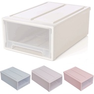 Multipurpose Wardrobe Clothes Stackable Plastic Storage Box Drawer Storage Box Underwear Box 13L/21L