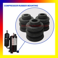 AIRCOND OUTDOOR UNIT COMPRESSOR RUBBER MOUNTING BUSH ANTI-VIBRATION 1HP 1.5HP 2HP 2.5HP 1.0HP 2.0HP COMPRESSOR MOUNTING