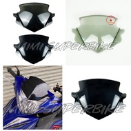 YAMAHA Y15ZR Y15 V1 V2 COWLING VISOR COLOUR SMOKE / CLEAR HEAD LAMP COVER FAIRING CERMIN DEPAN HANDL