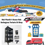 4-Tier Plastic Shelf, Best-Selling Multipurpose Shelf in Shop