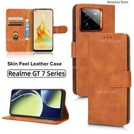 Realme GT 7 Pro 5G Leather Flip Casing For Realme GT7 GT 7 Pro 7Pro GT7Pro RealmeGT7Pro 4G 5G Phone 