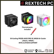 ID-Cooling FROZN A620 PRO SE Air Cooler - Black / ARGB 157MM