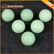 ELECTRONIC CIRCUIT 10pcs วัสดุใหม่ๆ ลูกปิงปองเรืองแสง ทนทานต่อการใช้งาน การแข่งขันกลางแจ้งในร่ม ลูกปิงปองสีขาว ของใหม่ เอบีเอสเอบีเอส ลูกปิงปอง