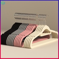 Clothes Hanger Invisible Hanger Flocking Clothes Hanger Non-Slip Clothes Hanger Household Clothes Support Clothes Hanger Wholesale X3BR