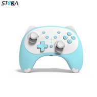 Stoga Kingear switch controller wireless controller suitable for Nintendo Switch games men and women gifts remote control wake-up gamepad cartoon cat switch Pro controller suitable for Nintendo Switch Lite controller