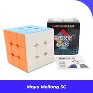 Rubik Cube 3x3 Moyu Meilong 3C 3x3 Stickerless Original