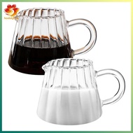 [hzsdakjjh.] 2 Pcs Glass Pitcher, Wave Shaped Glass Creamer Pitcher, Glass Tea Pitcher, Coffee Milk 