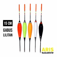 Pelampung Anti Badai 15 cm Lilitan Warna