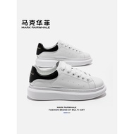 Mark Wahfi White Shoes Women Summer Thick-Soled Shoes 2026 New McQueen Men Women Shoes Casual Couple