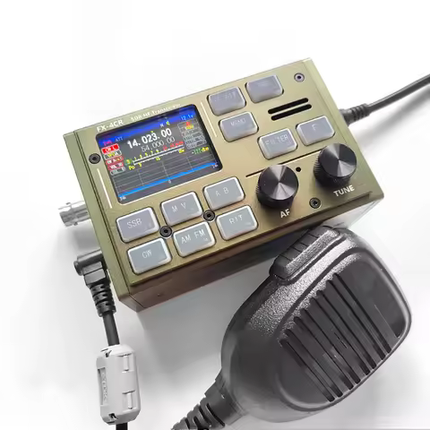New FX4CR 2024 Final Edition HF SDR Transceiver 20W Amateur Radio SSB CW AM FM TX 3.5M-29MHz RX 500K
