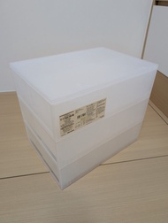Muji 塑膠6抽屜收納箱