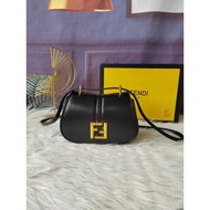 8BS082 Black Small Size Messenger Handbag Using Women's Lonely Line Design with Long Version Flap Me
