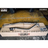 4X4 HKS LEGAMAX MUFFLER CARBON HILUX RANGER NAVARA DMAX TRITON RAPTOR FORTUNER TAIL VIGO REVO T6 T7 