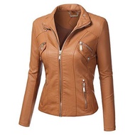Women's semi-leather jacket for motorbikes, waterproof and windproof, women's touring jacket, Korean