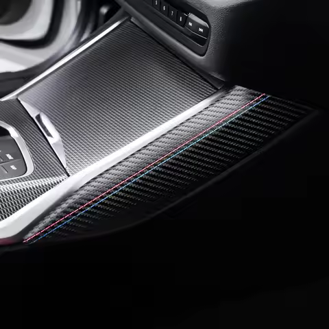 Car Central Gear Shifter Panel Side Trim Cover For BMW G20 G23 G28 G42 i3 i4 3 4 Ser M Performance S