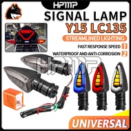 Universal Signal Light LED Lampu Depan Belakang Turn Signal Light Indicator Y15ZR LC135 R15 R6 R15 R